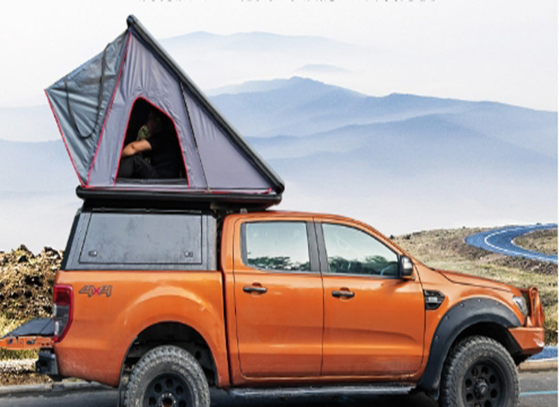Truck Bed Rack-Used for loading roof tents, bicycles, kayaks, ladders, etc.