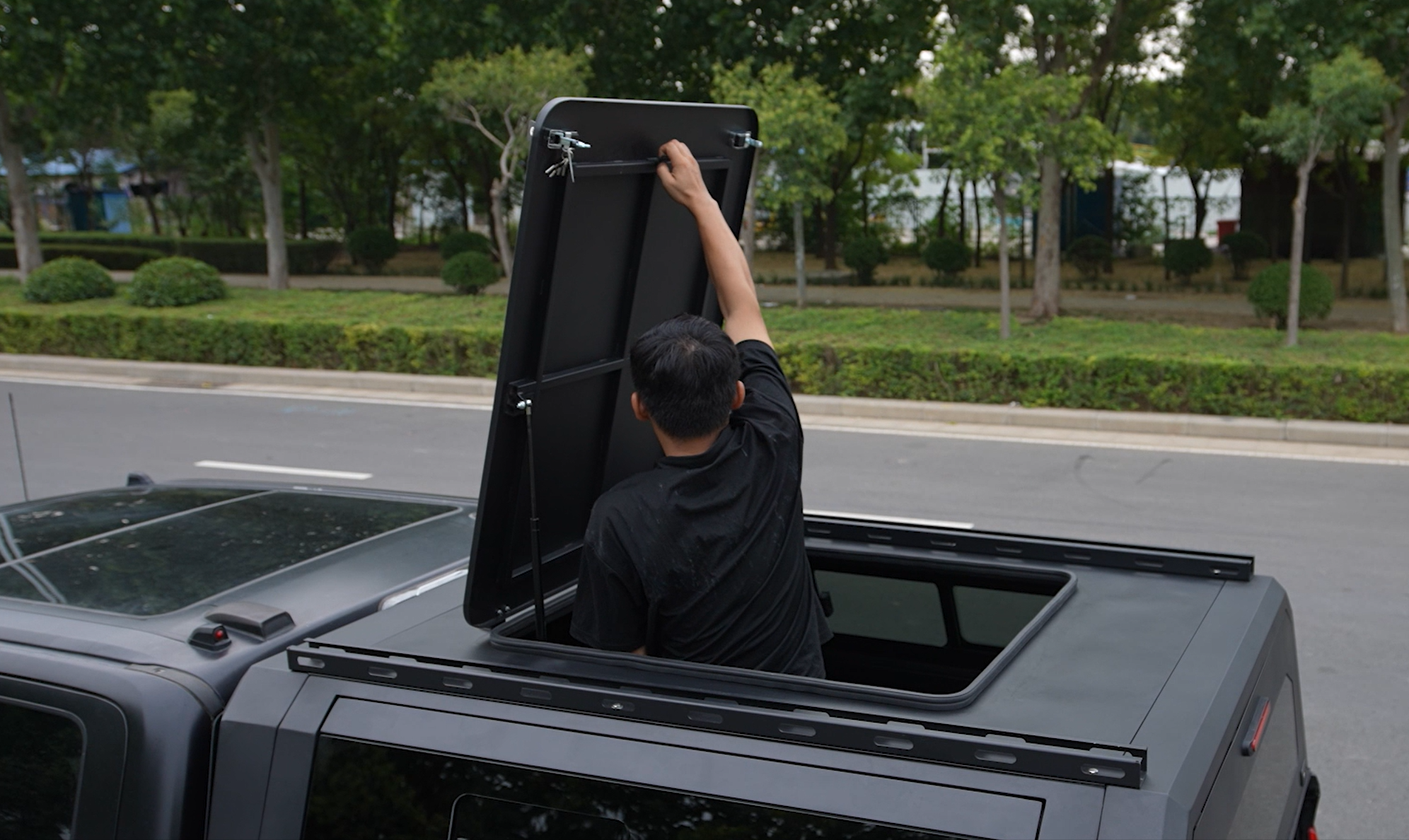 Integrated Openable Roof